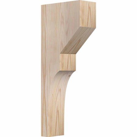 Ekena Millwork Monterey Smooth Corbel, Douglas Fir, 3 1/2"W x 8"D x 20"H COR04X08X20MON00SDF